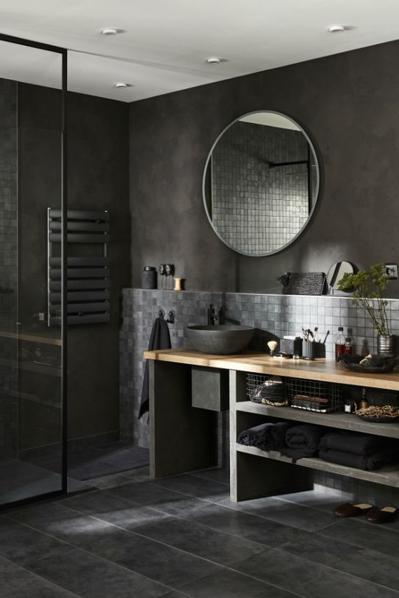 Salle De Bain Noire 17 Idees Et Inspirations Pour Votre Deco