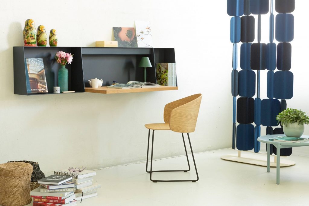 Bureau Mural Rabattable : 16 Modèles Pratiques Et Tendance